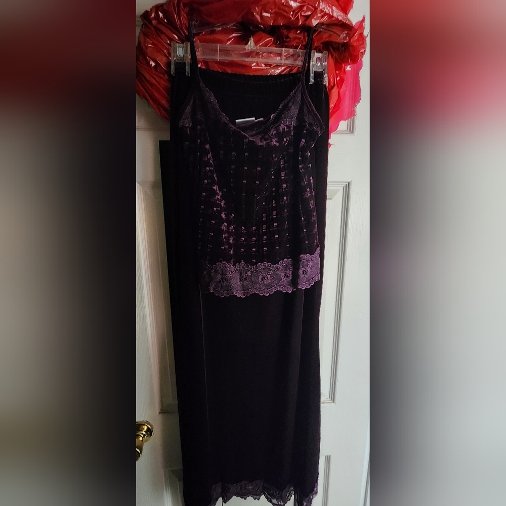 Velvet Evening Gown